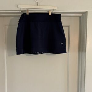 Callaway Dark Blue Mini Skirt